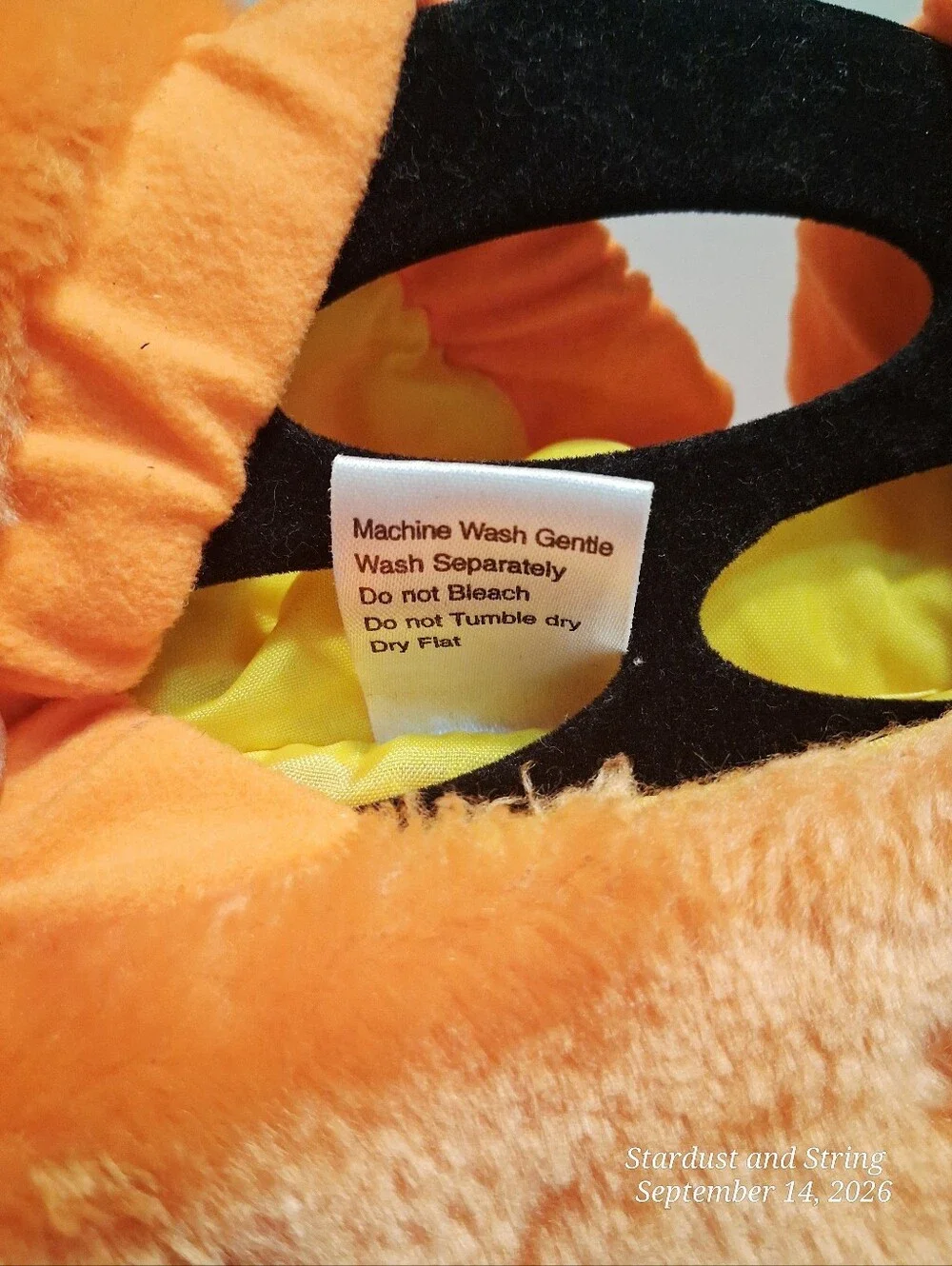 👜 Celebration Halloween Plush Pumpkin Vest Costume Orange Child 👜